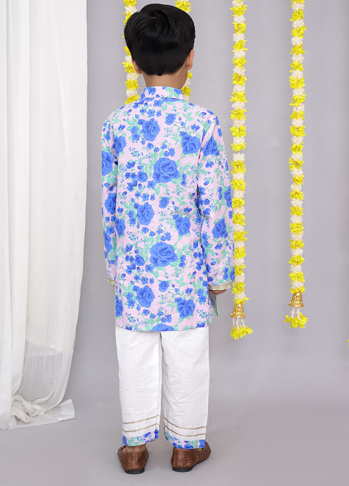 Cream cotton Kurta & Pajama Set