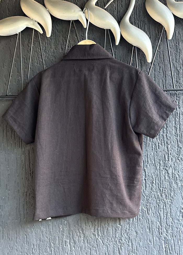 Black cotton Shirts
