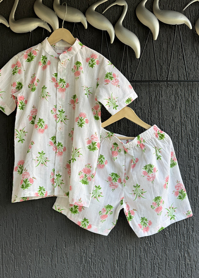 Cream cotton Cord set