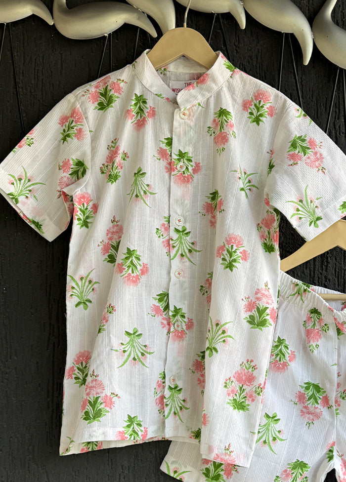 Cream cotton Cord set