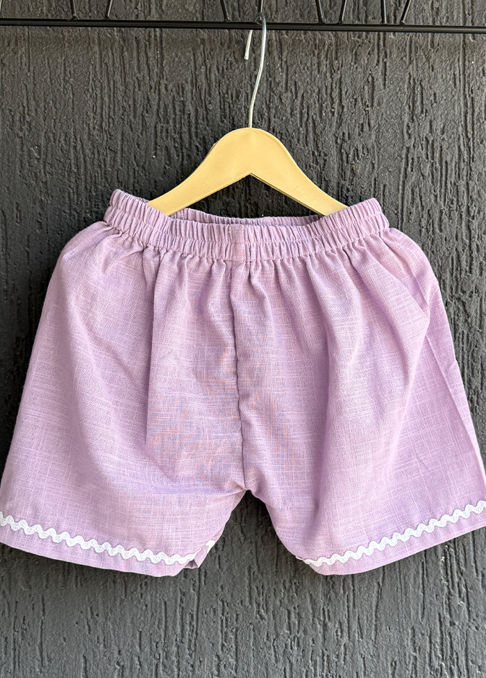 Lavender cotton Cord set