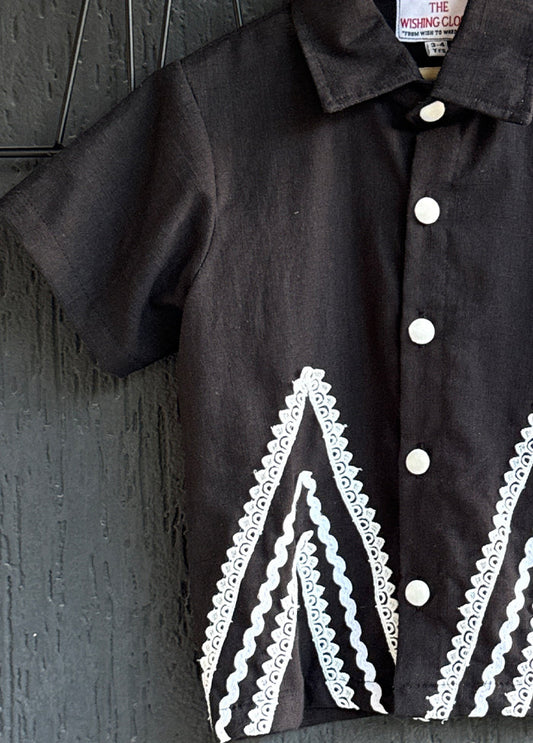 Black cotton Shirts